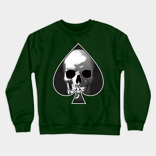 Spades Crewneck Sweatshirt by the Mad Artist